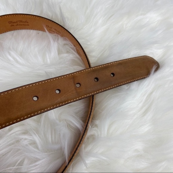 MARTIN DINGMAN COWHIDE BELT - Picture 5 of 10